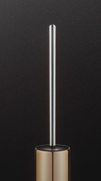Porta Escobilla F9200-7  Base Redonda Minimalista Ss 304 Cromado & Gold- Fratelli