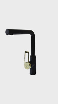 Mezcladora Monoc. P/Cocina Al Mueble Sexy Soul Bronce Black & Gold - Fratelli Premium