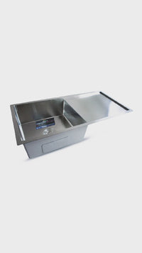 Lavadero Stainless P/Marmol Signature 100X50X23Cm - Fratelli