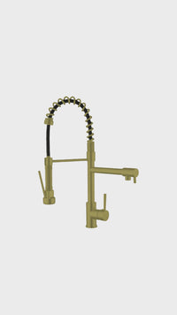Mezcladora Monoc.P/Cocina Mueble Navarra-2 Bronce Gold - Fratelli Premium