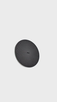 Cabeza De Ducha Redondo Madrid Sh-35043 Cromado & Black -Fratelli
