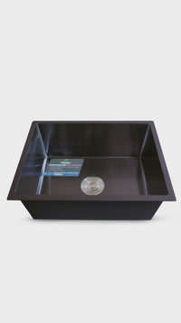 Lavadero P/ Marmol 59X45X23Cm Nano Black Infinity Premium - Fratelli