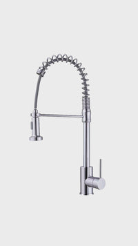 Mezcladora Monoc. P/Cocina Al Mueble Navarra-1  Bronce Cromado - Fratelli Premium