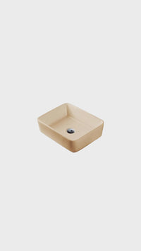 Cuenco Loza (527) Mod.Rectangular Hueso 48X37X13 Fratelli